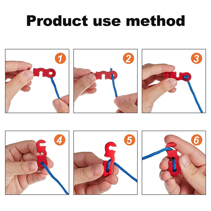 Tensor de cuerda de aluminio p - Outdoor Camping Guy reseña y precio
