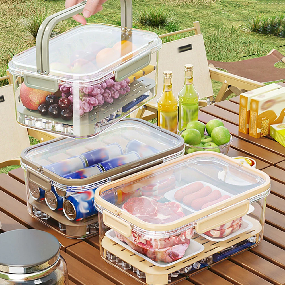 Contenedor portátil de almacen - Outdoor Camping Food reseña y precio