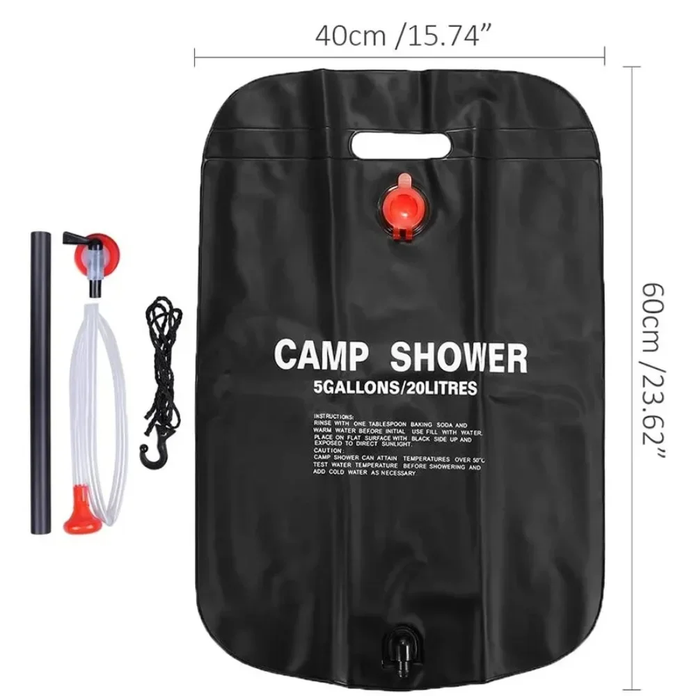 Bolsa de ducha al aire libre d - Outdoor Camping Utensils reseña y precio