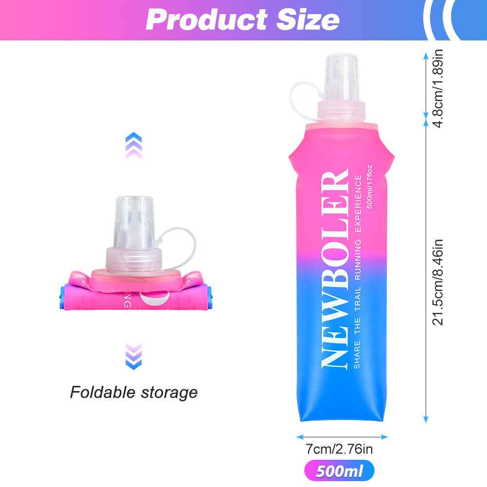 Botella de agua NEWBOLER, matr - Collapsible Water Bottle reseña y precio