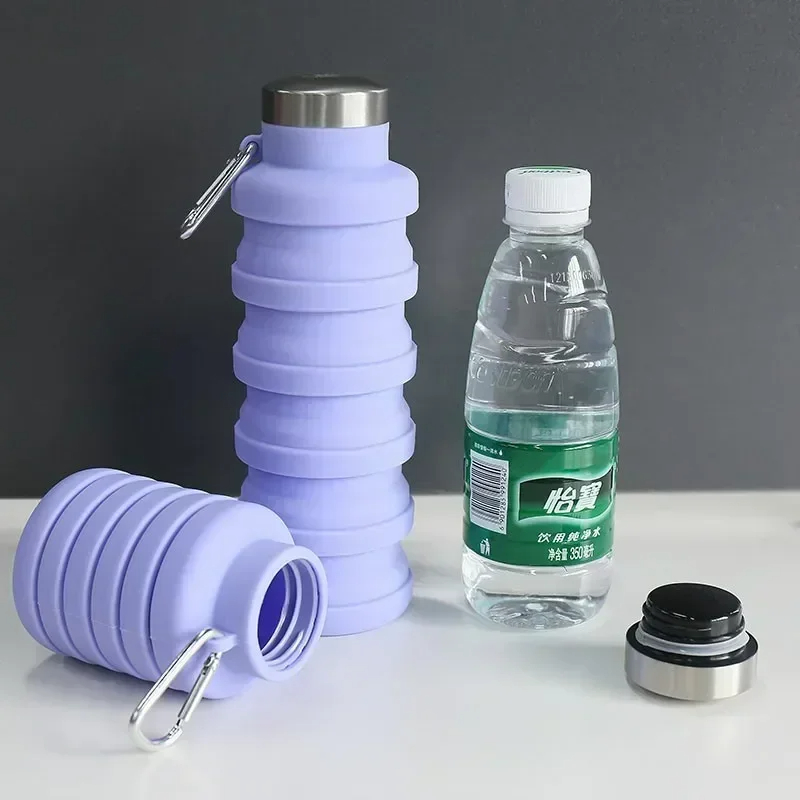 Botella de agua plegable, bote - Collapsible Water Bottle reseña y precio