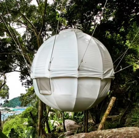 Carpa Glamping Esférica Suspen - Outdoor Camping And Glamping reseña y precio
