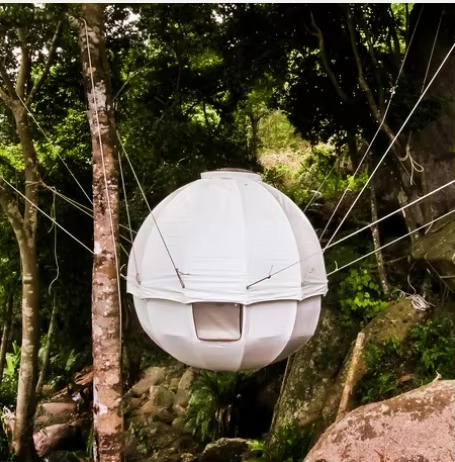 Carpa Glamping Esférica Suspen - Outdoor Camping And Glamping reseña y precio