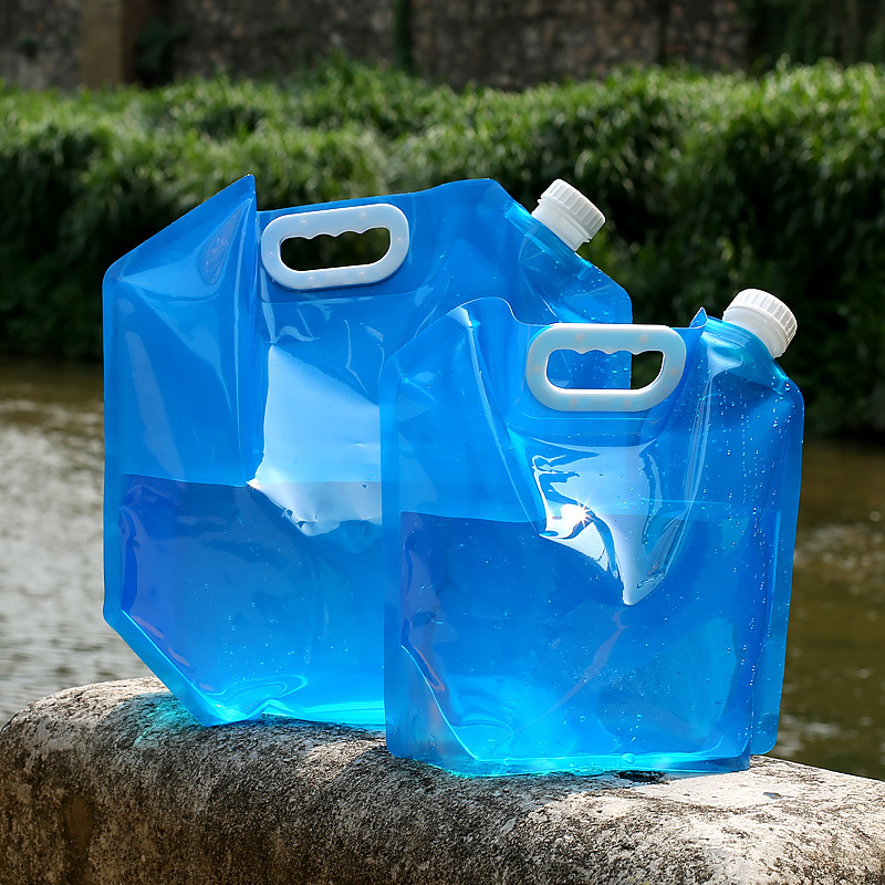 Bolsa contenedor de agua plega - Collapsible Water Bottle reseña y precio