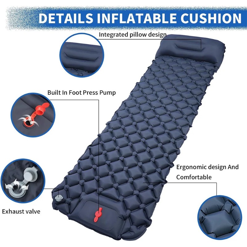 Colchoneta Inflable de TPU con - Camp Pillow Compressible reseña y precio
