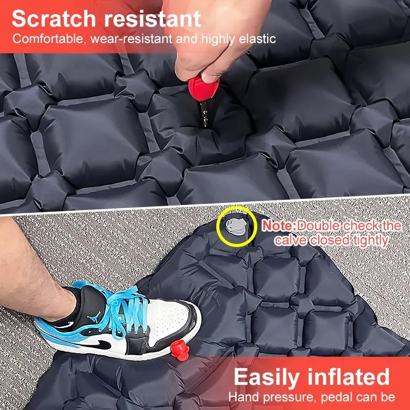 Colchoneta Inflable de TPU con - Camp Pillow Compressible reseña y precio