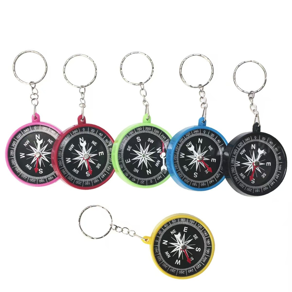 Brújula de Plástico Multicolor - Outdoor Camping Activities For Kids reseña y precio