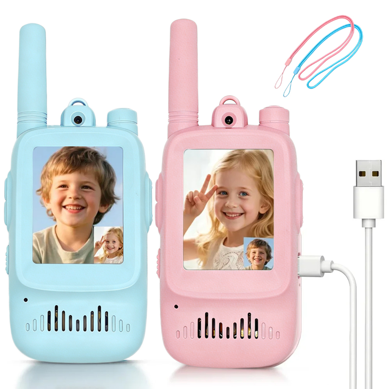 2 Walkie Talkies Recargables p - Outdoor Camping Games For Kids reseña y precio
