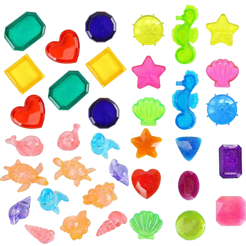 Juguete de gemas de plástico d - Outdoor Camping Games For Kids reseña y precio