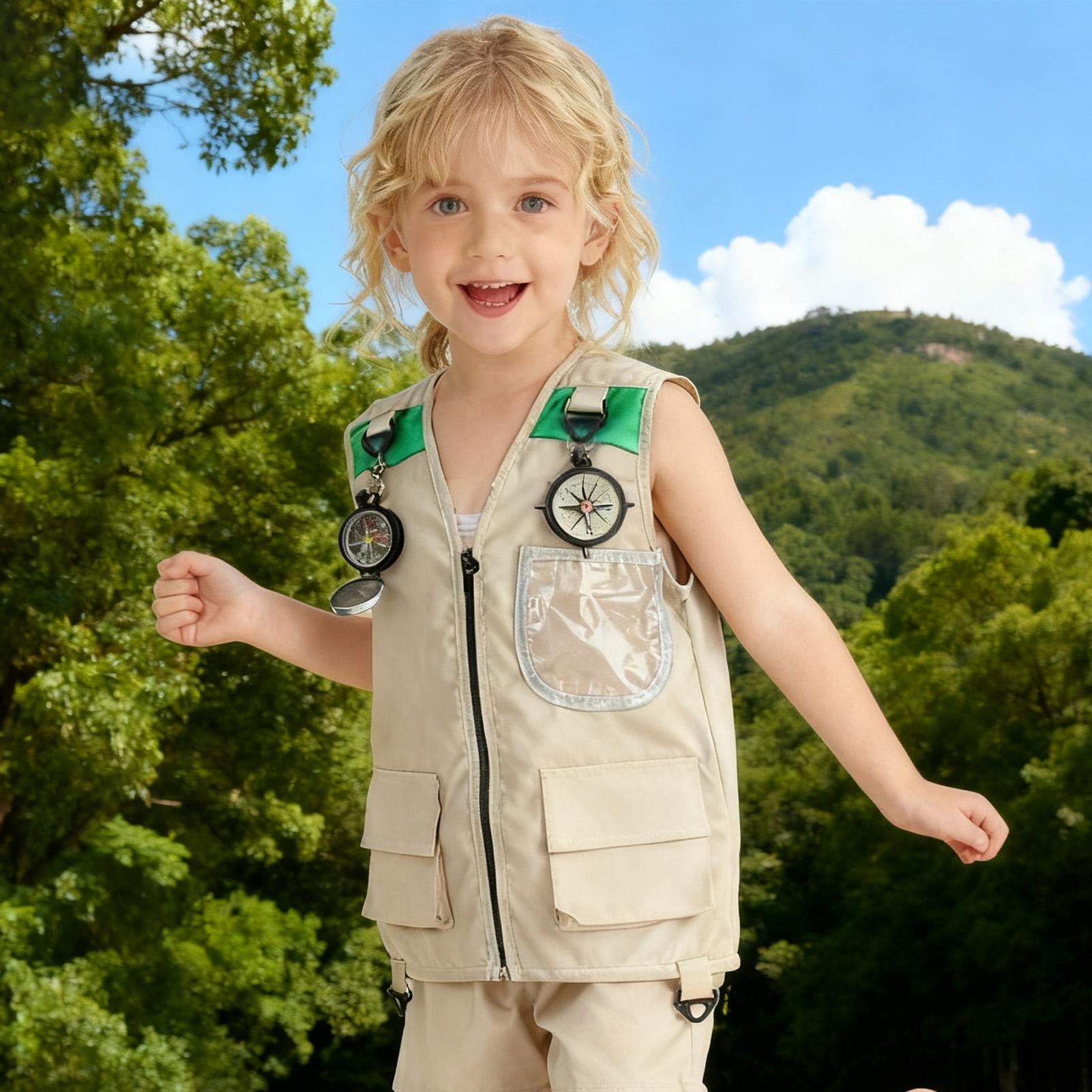 Chaleco de pesca para niños, c - Outdoor Camping Activities For Kids reseña y precio