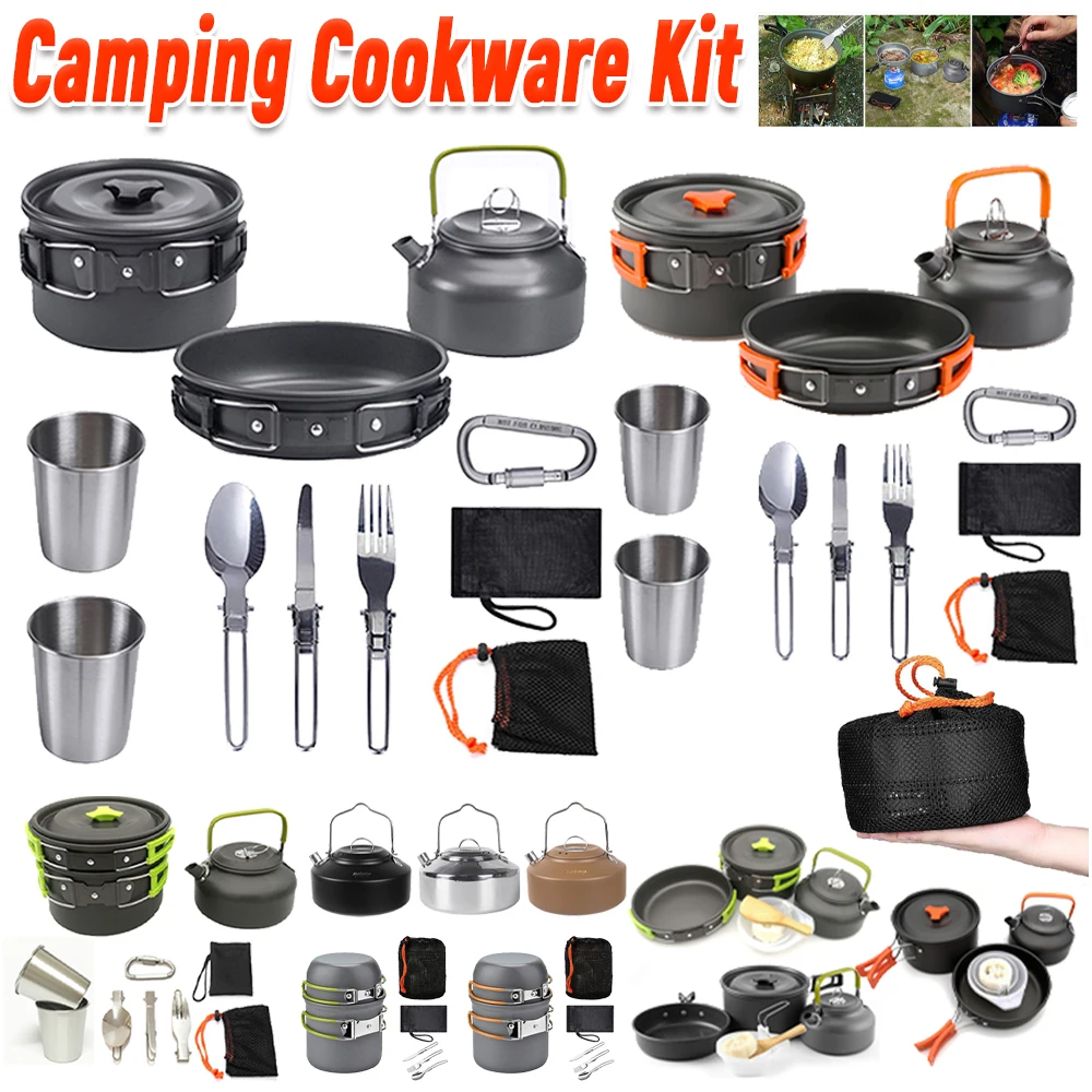 Kit de utensilios de cocina pa - Outdoor Camping Utensils reseña y precio