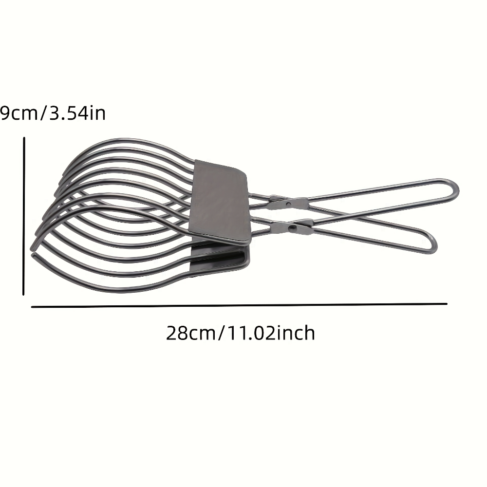 Pinzas para carne de acero ino - Outdoor Camping Food reseña y precio