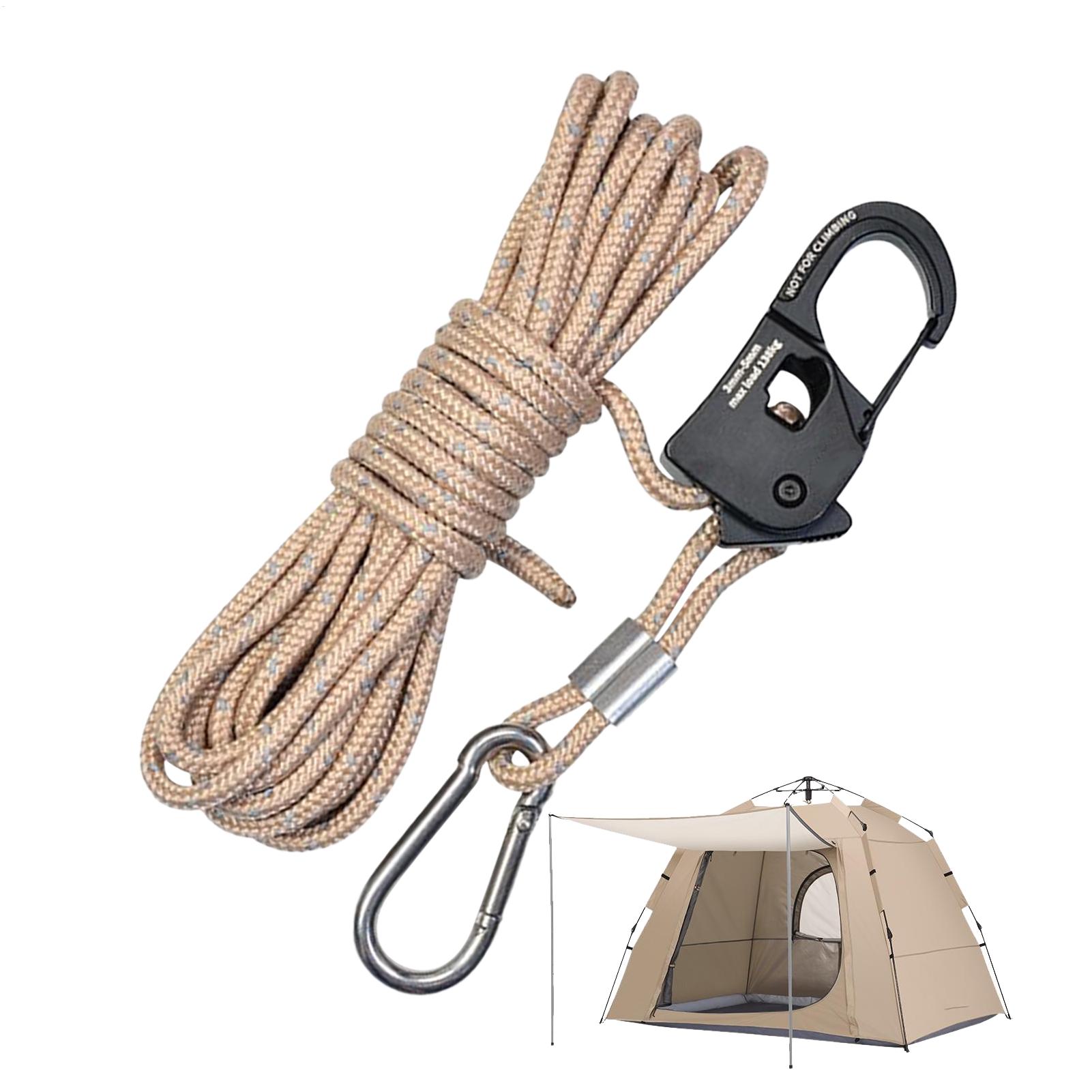 Cuerda de nailon reflectante p - Outdoor Camping Guy reseña y precio