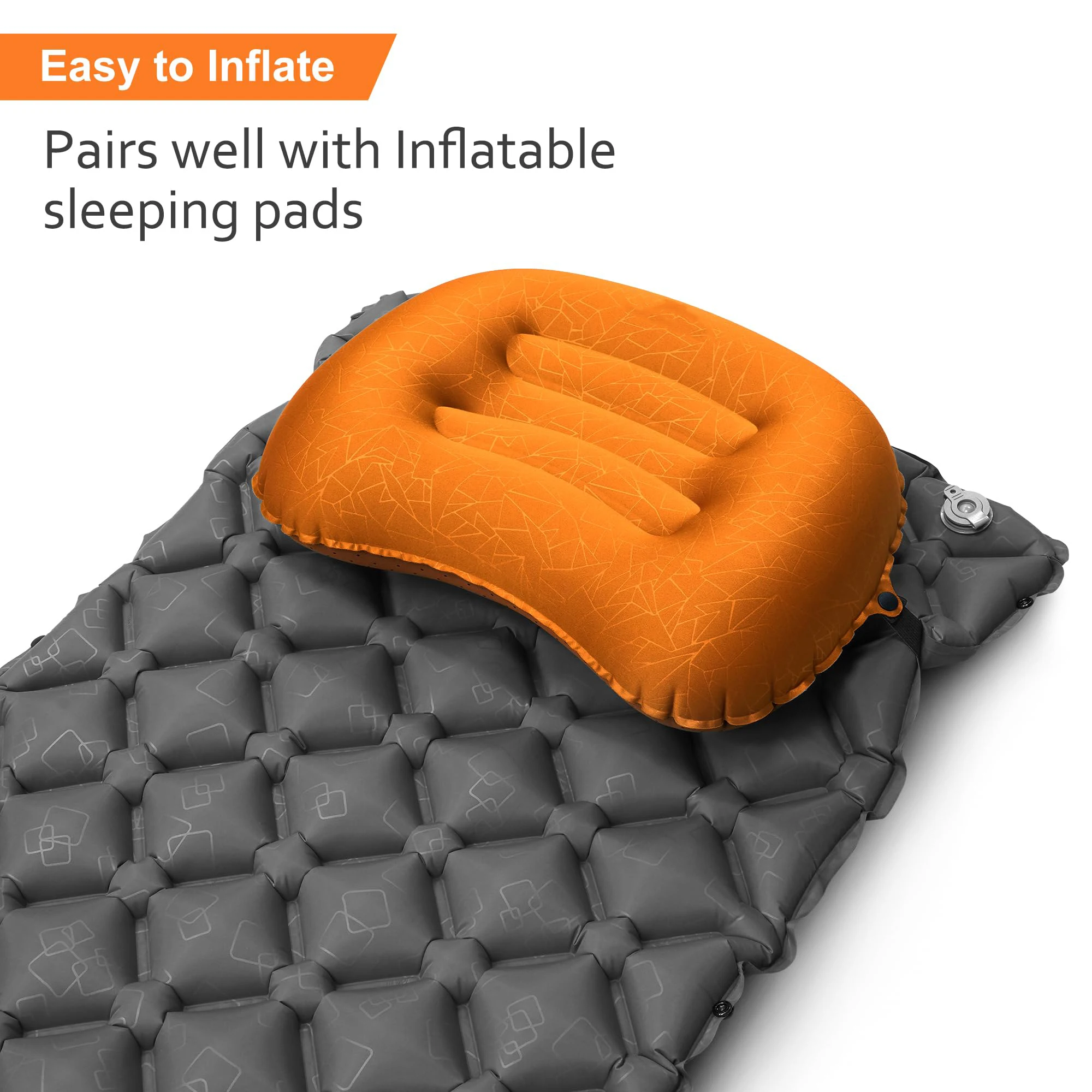 Almohada inflable ultraligera  - Camp Pillow Compressible reseña y precio