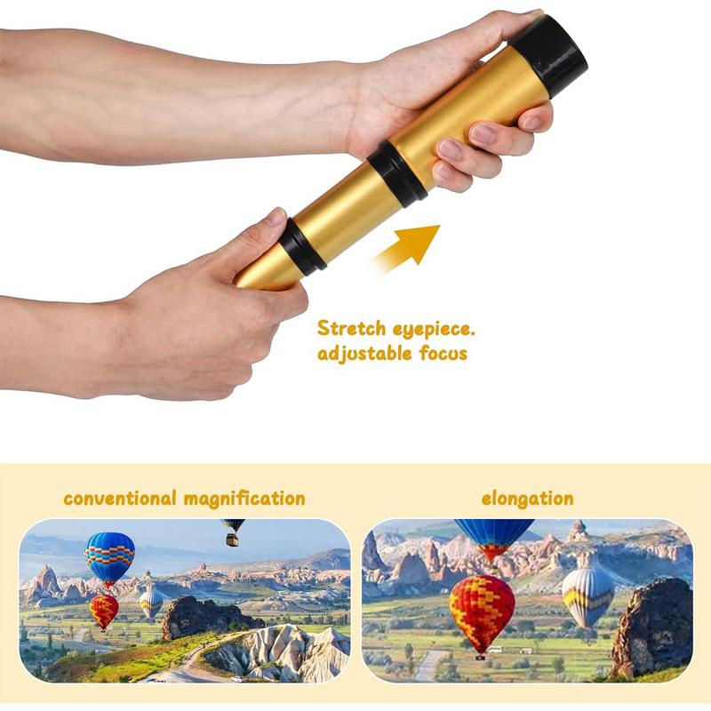 Telescopio pirata con zoom, mo - Outdoor Camping Activities For Kids reseña y precio